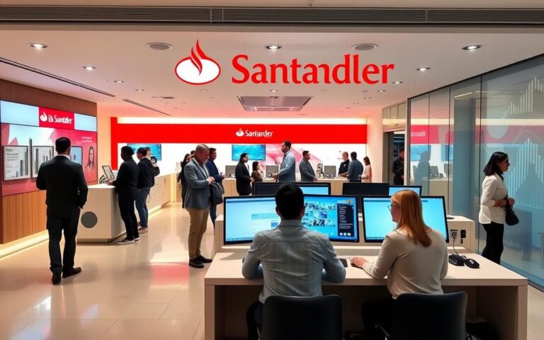 servicios del Banco Santander Chile