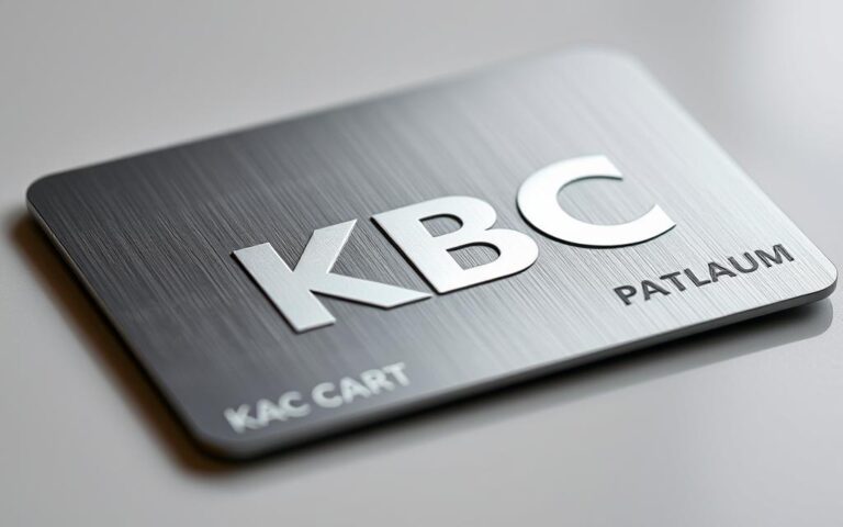 KBC Platinum kredietkaart