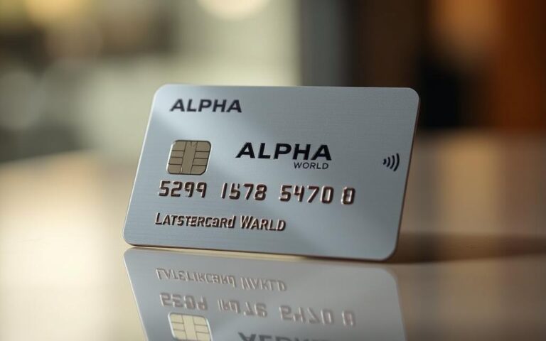 card de credit Alpha Mastercard World